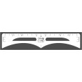 professional permanent makeup tattoo eyebrow sticker ruler eyebrow stencil